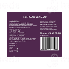 Foxtale Skin Radiance Mask 75gm