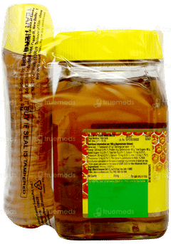 Dabur Honey 250gm With Dabur Honey Squeezy 100gm Free