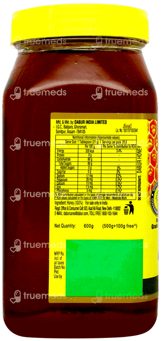 Dabur Honey 500gm+100gm Free