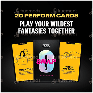 Durex Playthings O! Snap Card Game For Couples 1