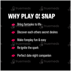 Durex Playthings O! Snap Card Game For Couples 1