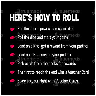 Durex Playthings Bites & Kisses Board Game For Couples 1