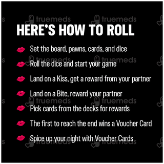 Durex Playthings Bites & Kisses Board Game For Couples 1