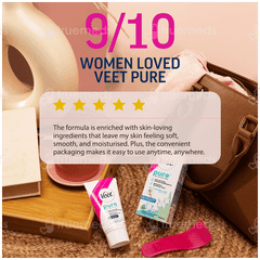 Veet Pure Sensitive Skin Body & Full Bikini 100gm Pack Of 3 Hair Removal Cream