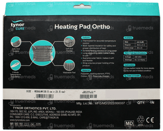 Tynor Cure Heating Pad Ortho Regular Grey 1