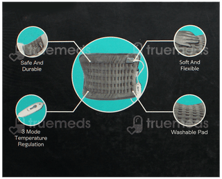 Tynor Cure Heating Pad Ortho Regular Grey 1