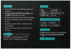 Tynor Cure Heating Pad Ortho Regular Grey 1