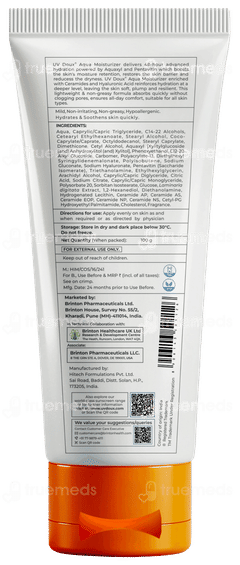 Brinton Uv Doux Aqua Moisturizer 100gm