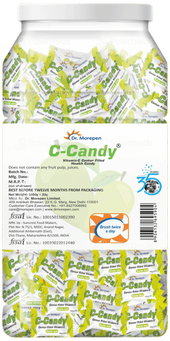 Dr Morepen C Candy Kacha Aam  Flavour  250 + 20 Extra