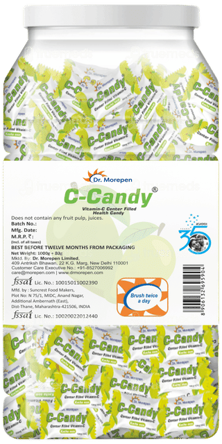 Dr Morepen C Candy Kacha Aam  Flavour  250 + 20 Extra