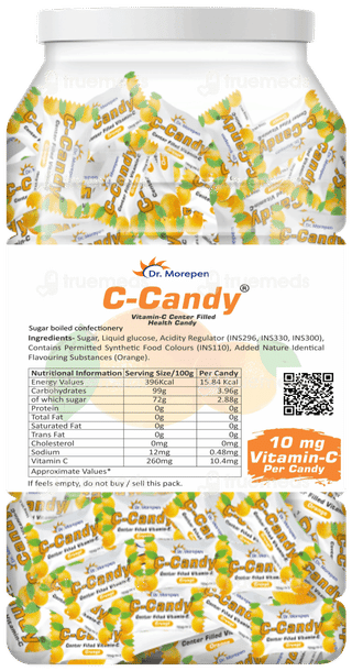 Dr Morepen C Candy Orange Flavour  250 + 20 Extra