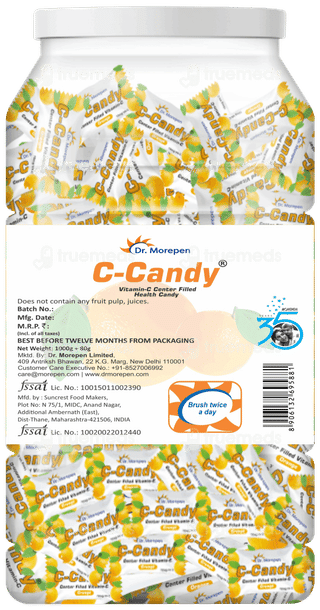 Dr Morepen C Candy Orange Flavour  250 + 20 Extra