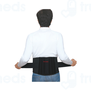Dr Ortho Lumbo Sacral Support Black Medium Belt 1
