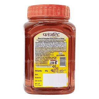 Patanjali Honey 500Gm With Amla Juice 500Ml Free