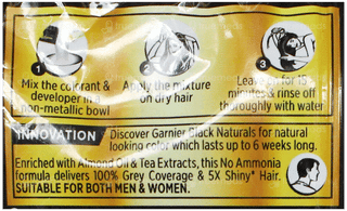 Garnier Black Naturals 2.0 Original Hair Color 40Gm