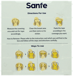 Sanfe Lifter & Shaper Body Shape Tape Combo 1