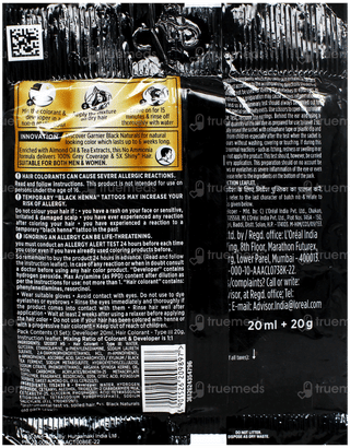 Garnier Black Naturals 3.0 Brown Black Hair Color 40Gm