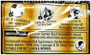 Garnier Black Naturals 3.0 Brown Black Hair Color 40Gm
