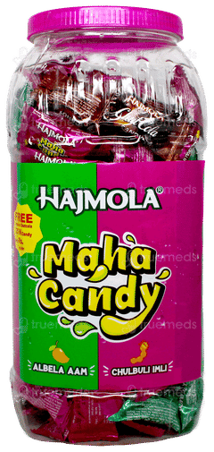 Dabur Hajmola Albela Aam Chulbuli Imli Maha Candy Jar 130 + 20 Chatcola Candy Free Dabur Hajmola Albela Aam Chulbuli Imli Maha Candy Jar 130 + 20 Chatcola Candy Free