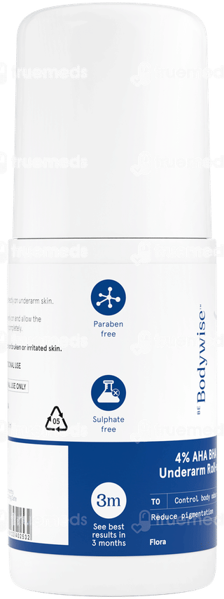 Be Bodywise 4% Aha Bha Underarm Roll On 50Ml