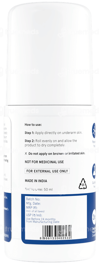 Be Bodywise 4% Aha Bha Underarm Roll On 50Ml