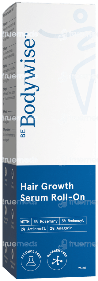 Be Bodywise Hair Growth Serum Roll On 25Ml