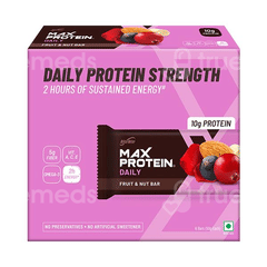 Ritebite Max Protein Daily Fruit And Nut Bar 50Gm Ritebite Max Protein Daily Fruit And Nut Bar 50Gm