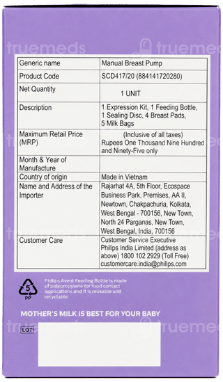 Philips Avent Manual Breast Pump 1