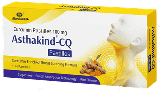 Asthakind Cq Mint Flavour Sugar Free Pastilles 10