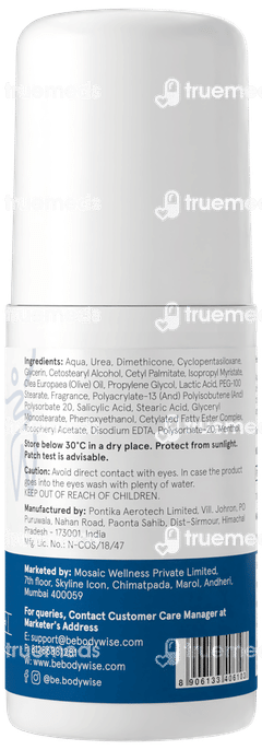 Be Bodywise 20% Urea Roll On 50Ml
