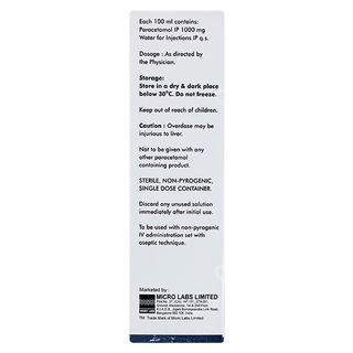 Dolo Infusion 100Ml