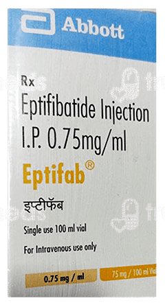 Eptifab 75 Mg Infusion 100 Ml