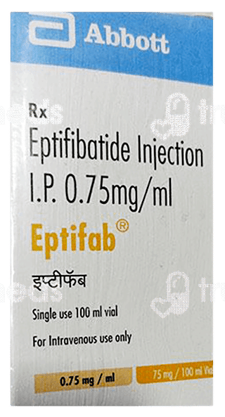 Eptifab 75 Mg Infusion 100 Ml