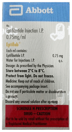 Eptifab 75 Mg Infusion 100 Ml