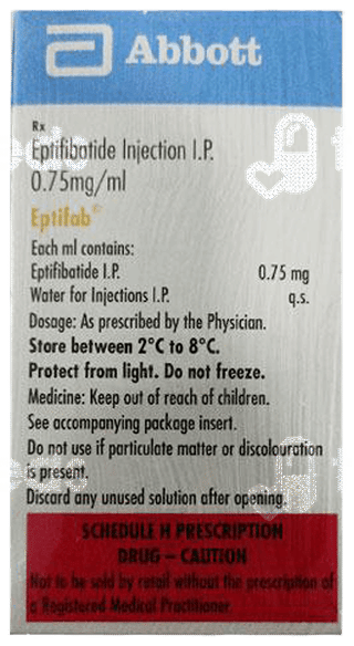 Eptifab 75 Mg Infusion 100 Ml