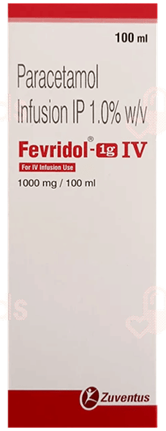 Fevridol 1000 Mg Infusion 100 Ml