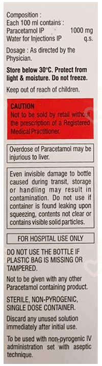 Fevridol 1000 Mg Infusion 100 Ml