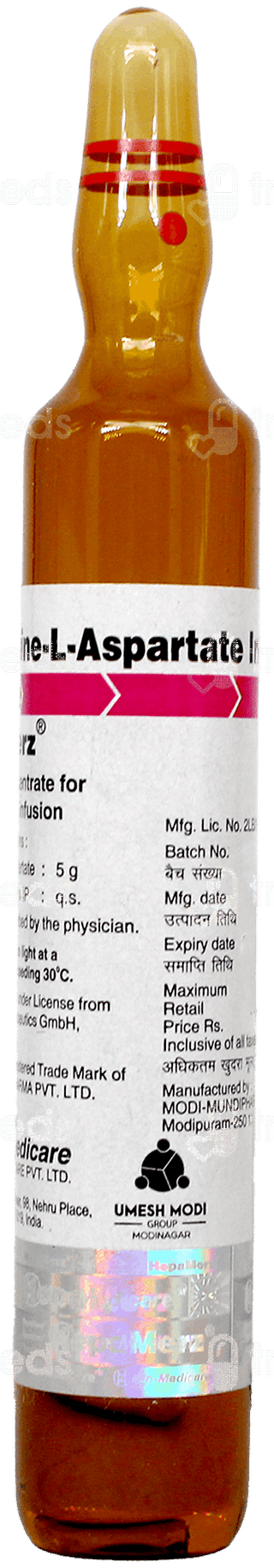 Hepamerz Infusion 10Ml