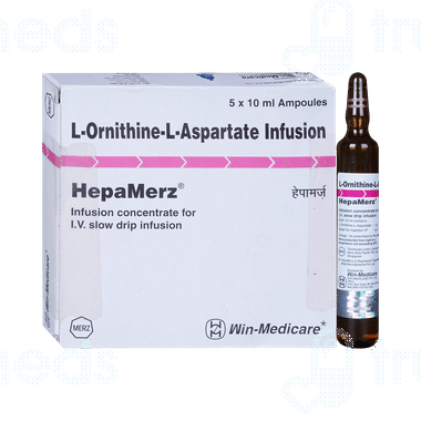 Hepamerz Infusion: Uses, Side Effects, Price & Substitutes