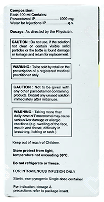 Hospimol 1000 Mg Infusion 100 Ml