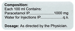 Hospimol 1000 Mg Infusion 100 Ml Hospimol 1000 Mg Infusion 100 Ml
