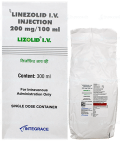 Lizolid Iv Injection 300Ml