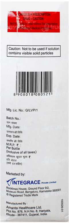 Lizolid Iv Injection 300Ml