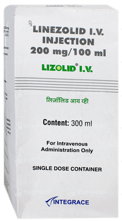 Lizolid Iv Injection 300Ml