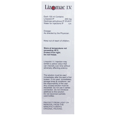 Lizomac Iv 200Mg Infusion 100Ml