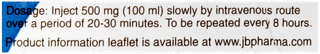 Metrogyl Injection 100ml