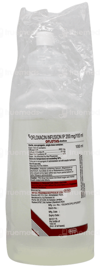 Oflotas 200 MG Infusion 100 ML