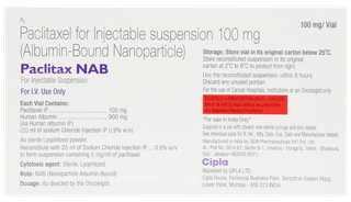 Paclitax Nab 100mg Injection 1