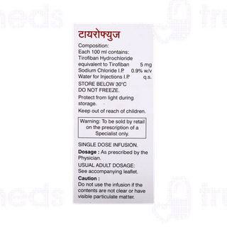 Tirofuse 5 MG Infusion 100 ML