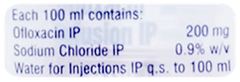 Zanocin Infusion 100Ml